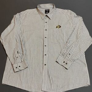 Colorado Buffaloes Antigua Structure Woven Button-Up Long Sleeve Shirt, XXL